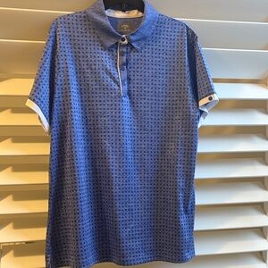 CALLAWAY Women's Logo Golf Polo Short Sleeves;  Sz: XL; EUC